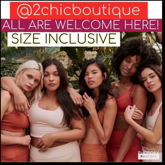 NEW 1X-2X TCB Mya Modern Marble 2PC Scuba Bandeau Swimsuit NWT - Picture 14 of 15